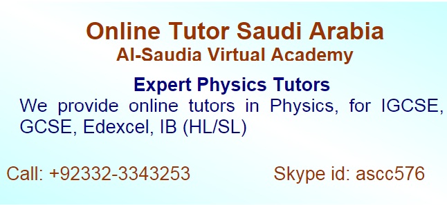 Online Physics Tuition Saudi Arabia